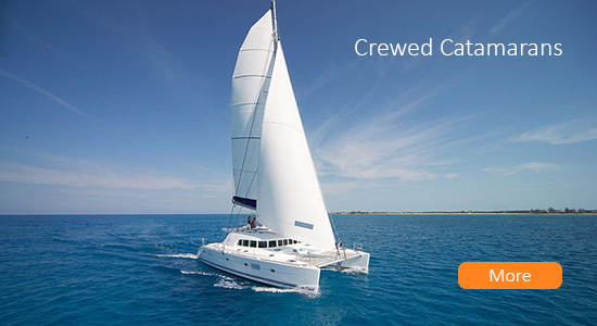 Crewed Catamarans Rental Greece